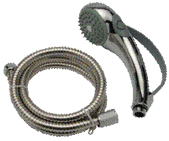 Z7000-H10 Water Saver Hand-held Shower Head, 2.0 GPM 